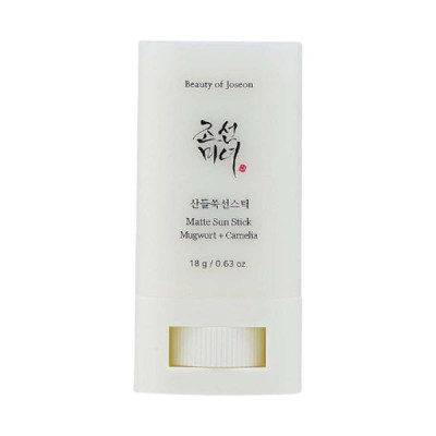 Сонцезащитный матирующий стик BEAUTY OF JOSEON Matte Sun Stick Mugwort and Camelia - 18 г