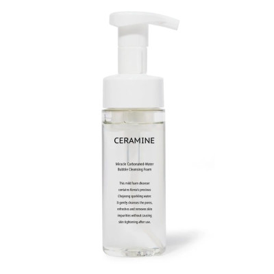 Пенка для умывания с газированной минеральной водой CERAMINE Miracle Carbonated-Water Bubble Cleansing Foam - 160 мл