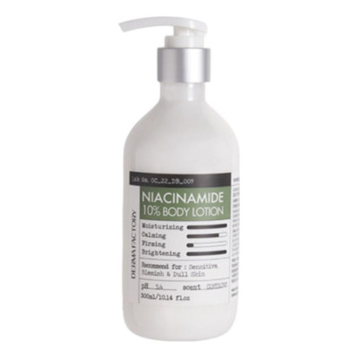 Лосьон для тела с ниацинамидом 10 % DERMA FACTORY Niacinamide 10% Body Lotion - 300 мл
