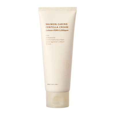 Ревитализирующий крем для лица HEVEBLUE Salmon Caring Centella Cream - 100 мл