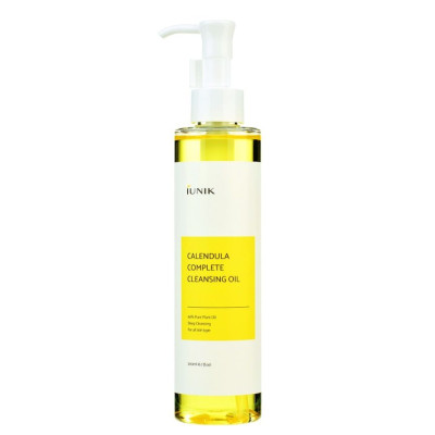 Гидрофильное масло с экстрактом календулы IUNIK Calendula Complete Cleansing Oil - 200 мл