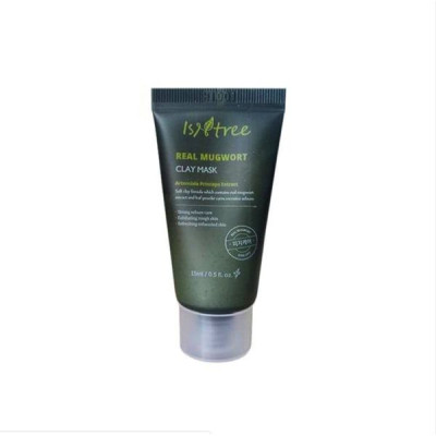 Глиняная маска с полынью ISNTREE Real Mugwort Clay Mask - 15 мл
