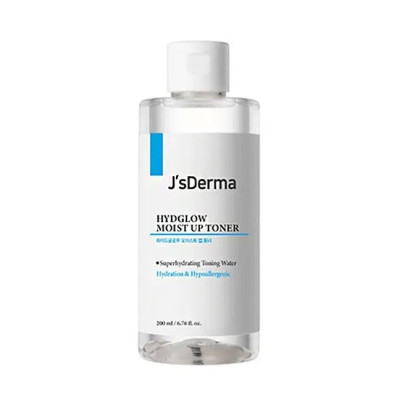 Тонер глубоко увлажняющий с гиалуроновая кислотой JS DERMA Hydglow Moist Up Toner - 200 мл Тонер глубоко увлажняющий с гиалуроновая кислотой JS DERMA Hydglow Moist Up Toner - 200 мл