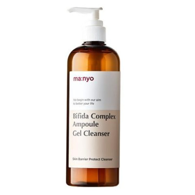 Гель для умывания с комплексом бифидобактерий MA:NYO Bifida Complex Ampoule Gel Cleanser - 400 мл