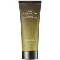 Глиняная маска-пенка для ежедневного очищения MISSHA Time Revolution Artemisia Pack Foam Cleanser - 150 г