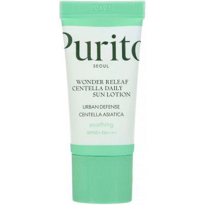 Солнцезащитный лосьон с центеллой PURITO Wonder Releaf Centella Daily Sun Lotion - 15 мл