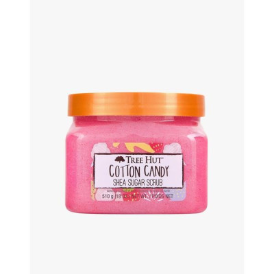 Скраб для тела ароматом сахарной ваты TREE HUT Cotton Candy Sugar Scrub - 510 г