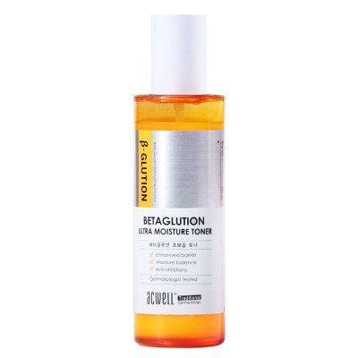 Увлажняющий тонер с бетаглюканом ACWELL Betaglution Ultra Moisture Toner - 150 мл