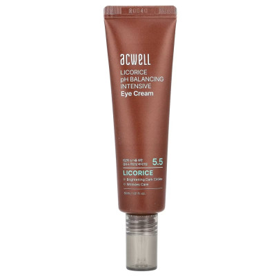 Интенсивный крем для глаз от темных кругов, отеков и морщин ACWELL Licorice pH Balancing Intensive Eye Cream - 30 мл