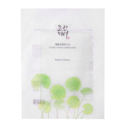 Успокаивающая тканевя маска с центеллой BEAUTY OF JOSEON Centella Asiatica Calming Mask