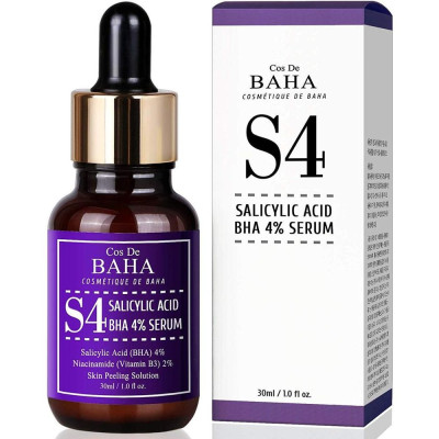 Сыворотка с салициловой кислотой COS DE BAHA Salicylic Acid BHA 4% Serum - 30 мл