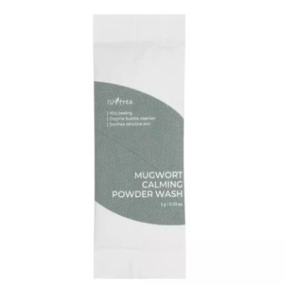 Энзимная пудра для умывания с экстрактом полыни ISNTREE Spot Saver Mugwort Powder Wash - 1 г