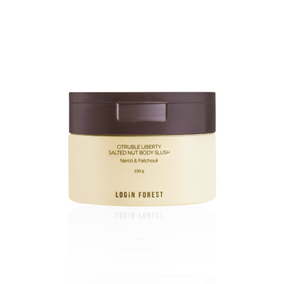 Солевой скраб для тела LOGIN FOREST Citruble Liberty Salted Nut Body Slush - 230 г Солевой скраб для тела LOGIN FOREST Citruble Liberty Salted Nut Body Slush - 230 г