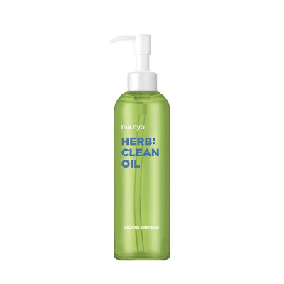 Успокаивающее гидрофильное масло MA:NYO Herb Green Cleansing Oil - 200 мл
