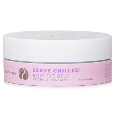 Патчи с освежающим действием PATCHOLOGY Serve Chilled Rose Eye Gels - 15 пар