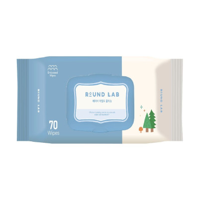 Влажные салфетки для детей ROUND LAB Baby Mild Wet Wipes - 70 шт