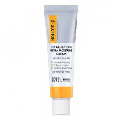 Увлажняющий крем на основе бета-глюкана ACWELL Betaglution Ultra Moisture Cream - 50 мл Увлажняющий крем на основе бета-глюкана ACWELL Betaglution Ultra Moisture Cream - 50 мл