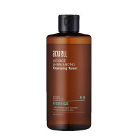 Увлажняющий балансирующий тонер с экстрактом лакрицы ACWELL Licorice pH Balancing Cleansing Toner - 300 мл