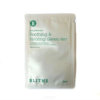 Сплэш-маска с зеленым чаем BLITHE Patting Splash Mask Soothing & Healing Green Tea - 5 мл Сплэш-маска с зеленым чаем BLITHE Patting Splash Mask Soothing & Healing Green Tea - 5 мл