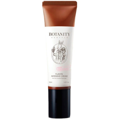 Успокаивающий питательный крем для лица BOTANITY Flavon Intensive Cream - 50 мл