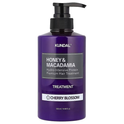 Восстанавливающий кондиционер для волос KUNDAL Honey & Macadamia Treatment Cherry Blossom - 500 мл