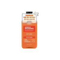 Питательный гель для душа с ароматом амбровой ванили KUNDAL Honey & Macadamia Body Wash White Musk - 200 мл Питательный гель для душа с ароматом амбровой ванили KUNDAL Honey & Macadamia Body Wash White Musk - 200 мл