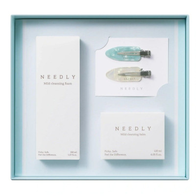 Набор для очищения кожи лица NEEDLY New Year's Resolution 3 in 1