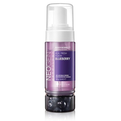 Пенка для умывания с черникой NEOGEN Dermalogy Real Fresh Foam Blueberry - 160 г