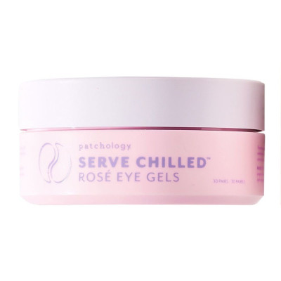 Патчи с освежающим действием PATCHOLOGY Serve Chilled Rose Eye Gels - 30 пар