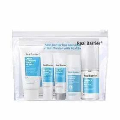 Дорожный набор из 5 средств для ухода за лицом REAL BARRIER Kit