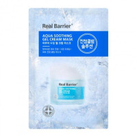 Успокаивающая и увлажняющая тканевая маска REAL BARRIER Aqua Soothing Gel Cream Mask