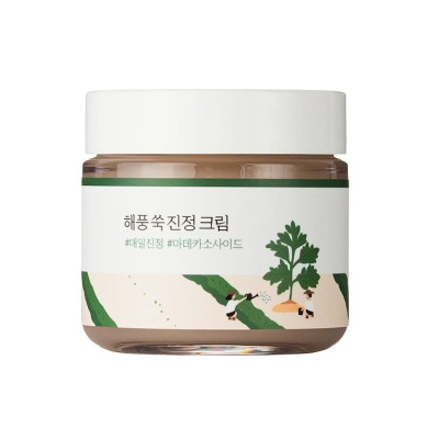 Успокаивающий крем с морской полынью ROUND LAB Mugwort Calming Cream - 80 мл