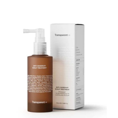 Питательная сыворотка для кожи головы против перхоти TRANSPARENT LAB Anti-Dandruff Scalp Treatment - 50 мл Питательная сыворотка для кожи головы против перхоти TRANSPARENT LAB Anti-Dandruff Scalp Treatment - 50 мл