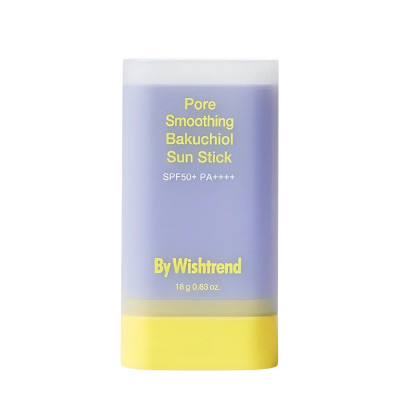 Солнцезащитный стик-праймер By WISHTREND Pore Smoothing Bakuchiol Sun Stick - 18 г