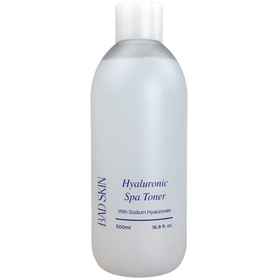 Гиалуроновый увлажняющий тонер с электролитами BAD SKIN Hyaluronic Spa Toner - 500 мл
