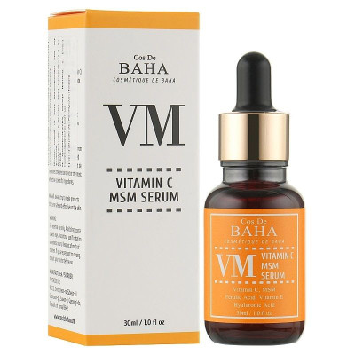 Сыворотка с витамином C для выравнивания тона COS DE BAHA Vitamin C MSM Serum - 30 мл