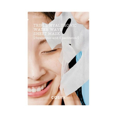 Интенсивно увлажняющая маска COSRX Triple Hyaluronic Water Wave Sheet Mask