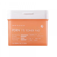 Ревитализирующие тонер-пэды с PDRN DERMA FACTORY PDRN 1% Toner Pad - 90 шт