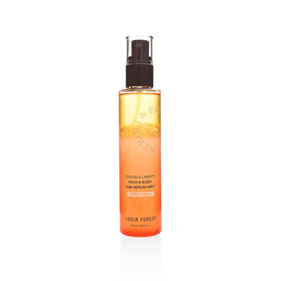 Двухфазный солнцезащитный серум-мист для лица и тела LOGIN FOREST Citruble Liberty Face & Body Sun Serum Mist - 120 мл Двухфазный солнцезащитный серум-мист для лица и тела LOGIN FOREST Citruble Liberty Face & Body Sun Serum Mist - 120 мл