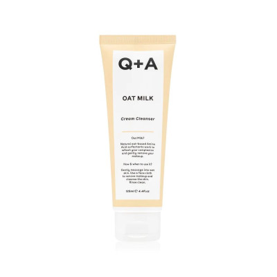 Мягкое очищающее средство с овсяным молочком Q+A Oat Milk Cream Cleanser - 125 мл Мягкое очищающее средство с овсяным молочком Q+A Oat Milk Cream Cleanser - 125 мл