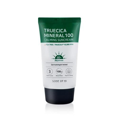 Солнцезащитный крем для чувствительной кожи SOME BY MI Truecica Mineral 100 Calming Suncream - 50 мл