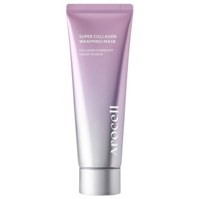 Маска-пленка для лифтинга лица AROCELL Super Collagen Wrapping Mask - 80 мл