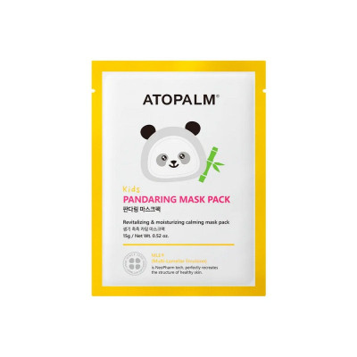 Тканевая успокаивающая маска для детей ATOPALM Pandaring Mask Pack Kids
