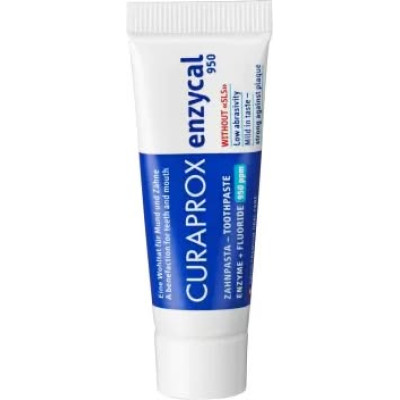Зубная паста со средним содержанием фтора CURAPROX Enzycal 950 - 10 мл