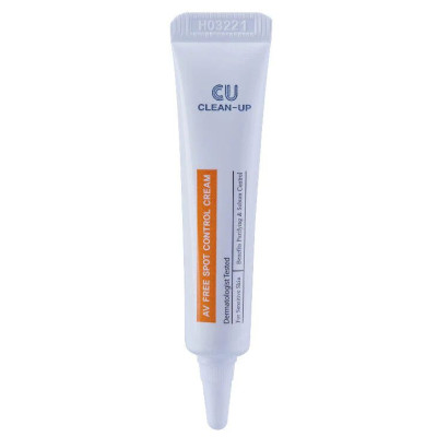 Точечный крем от воспалений CUSKIN Clean Up AV Free Spot Control Cream - 15 мл