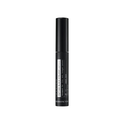 Ампульная сыворотка для укрепления ресниц с эффектом тонирования DERMA FACTORY Black Peptide Eyelash Ampoule