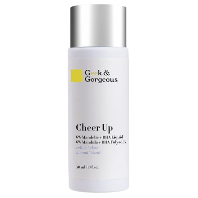 Отшелушивающий тонер с миндальной и салициловой кислотами GEEK&GORGEOUS Cheer Up - 30 мл