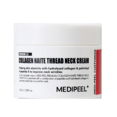 Лифтинг-крем для шеи и декольте с пептидами и коллагеном MEDI-PEEL Naite Thread Neck Cream 2.0 - 100 мл