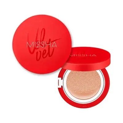 Тональный матирующий кушон с бархатным финишем MISSHA Velvet Finish Cushion Color 23 - 15 г
