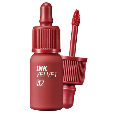 Матовый тинт для губ с увлажняющим действием PERIPERA Ink The Velvet (AD) Color 02 Celeb Deep Rose - 4 г